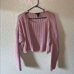 Cropped sweater